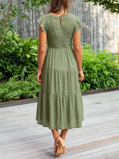 Megan | Robe raffinée couvrant le ventre