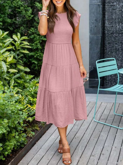 Megan | Robe raffinée couvrant le ventre