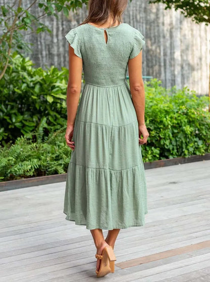 Megan | Robe raffinée couvrant le ventre
