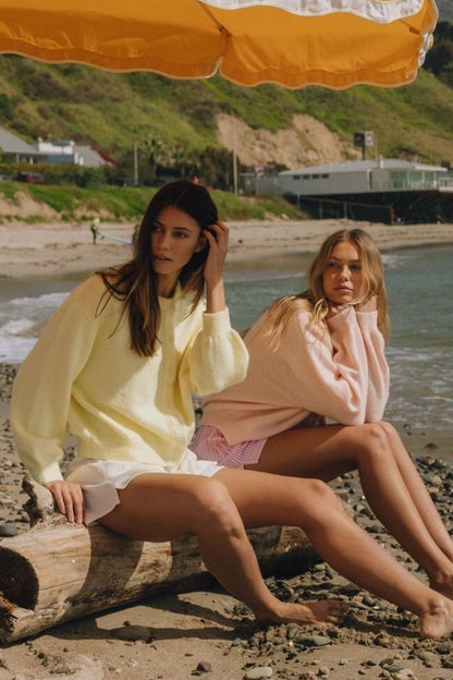 Cardigan en tricot à boutons, à manches longues, décontracté et uni