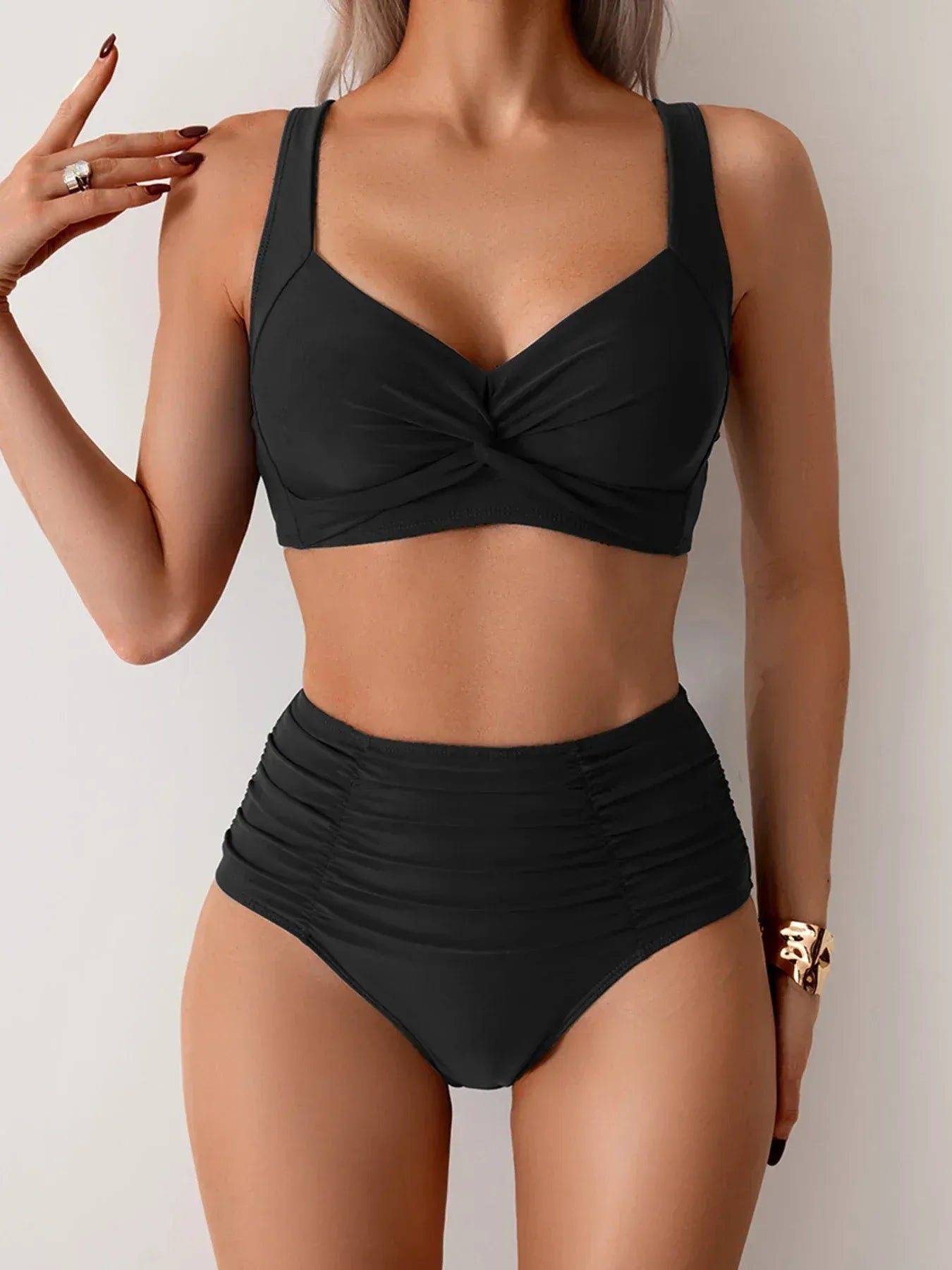 Marisol | Bikini Sculptant Taille Haute Sofia