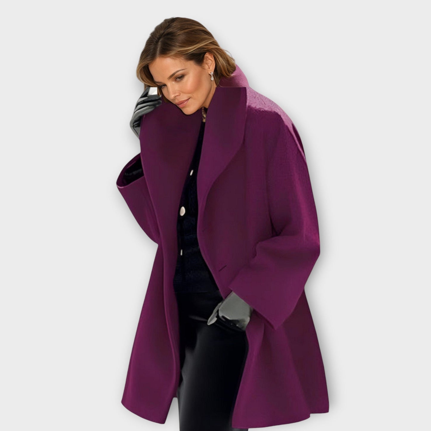 Camille | Veste en laine coupe-vent
