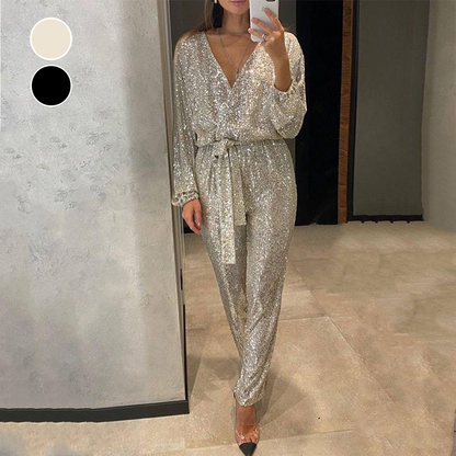 Heidi | Jumpsuit à paillettes stylé