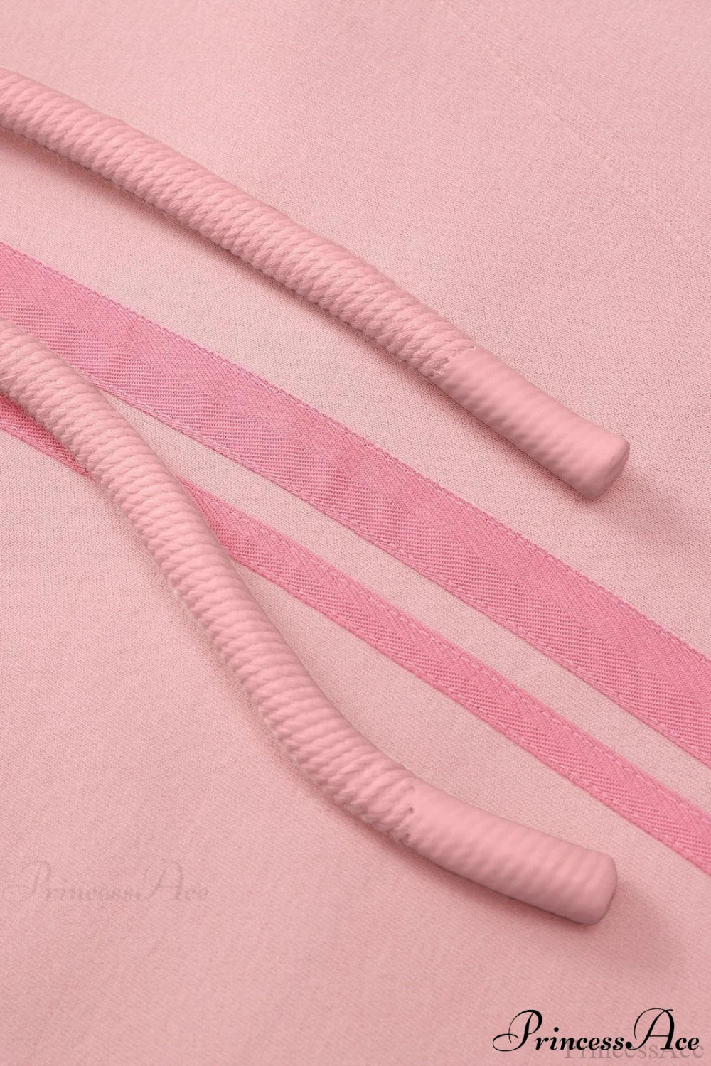 Pantalons larges à taille haute avec cordon de serrage