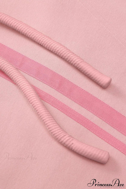 Pantalons larges à taille haute avec cordon de serrage