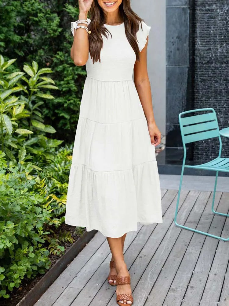 Megan | Robe raffinée couvrant le ventre